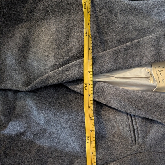 NWOT Aritzia Babaton Stedman Gray Wool and Cashmere Blend Coat XS - Picture 5 of 5